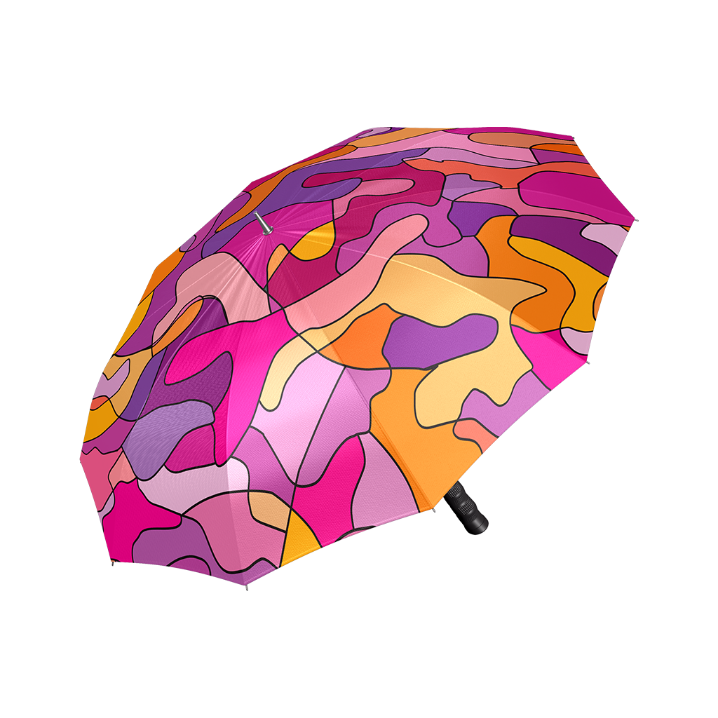SAMBRELLA Big Pink Camo - every purchase helps shelter women from