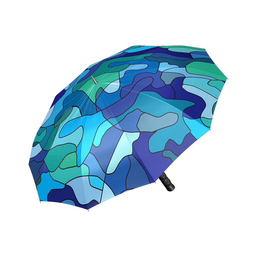 SAMBRELLA Big Blue Camo